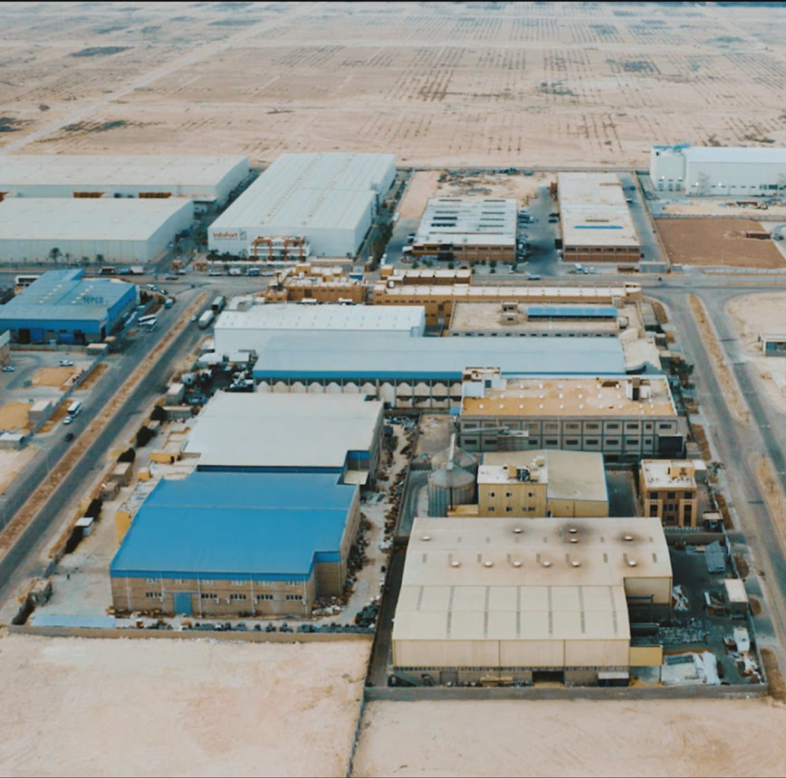 e² October — industrial park
