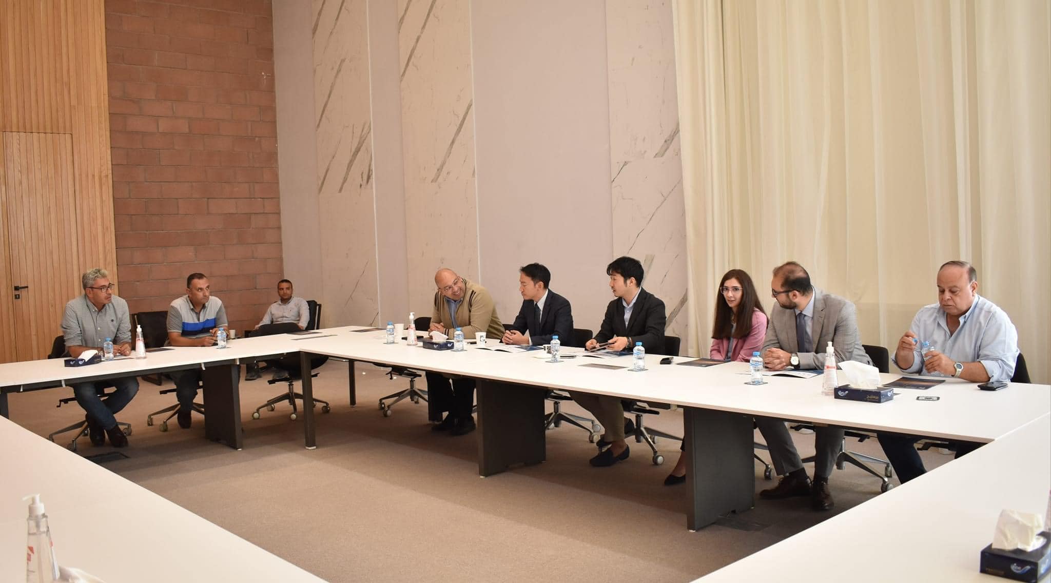 JICA Delegation in e2 Alamein  — photo 1