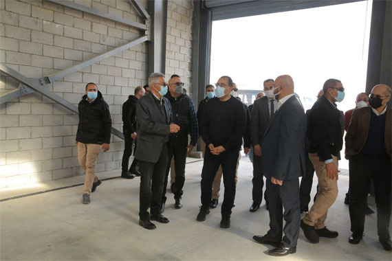 مجموعة التنمية الدولية ترحب برئيس الوزراء في جولته التفقدية لمشروع e² العلمين — photo 2