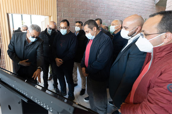 مجموعة التنمية الدولية ترحب برئيس الوزراء في جولته التفقدية لمشروع e² العلمين — photo 3
